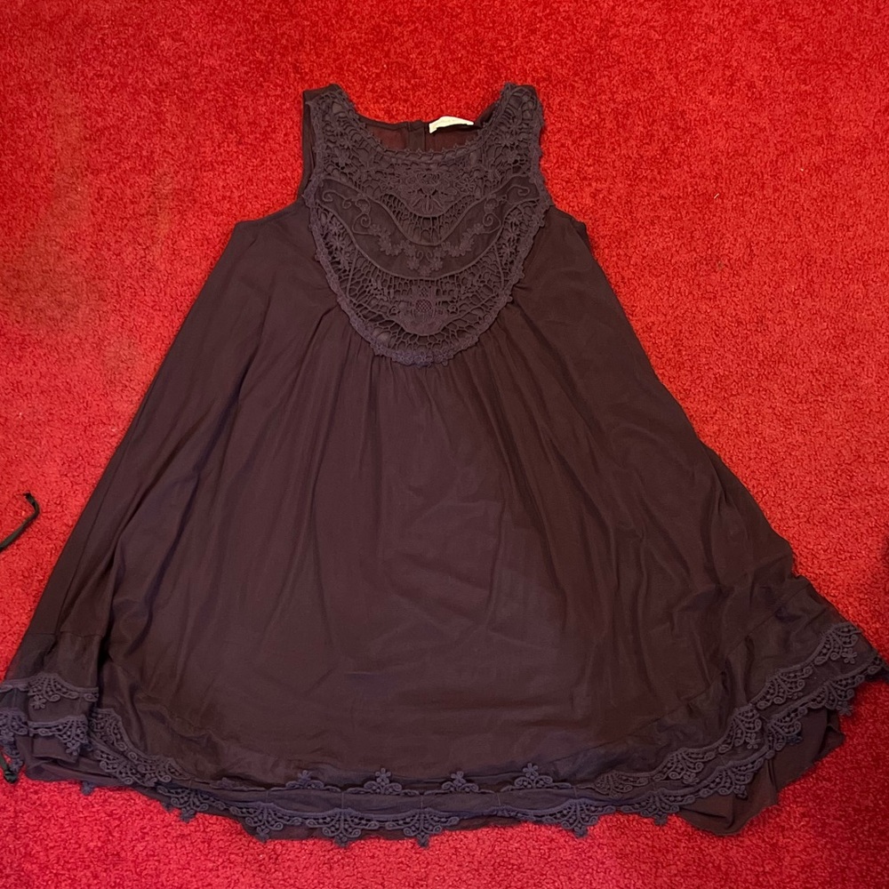 TWO Altar'd State Dresses. Size Small. Maroon and Dark Blue.